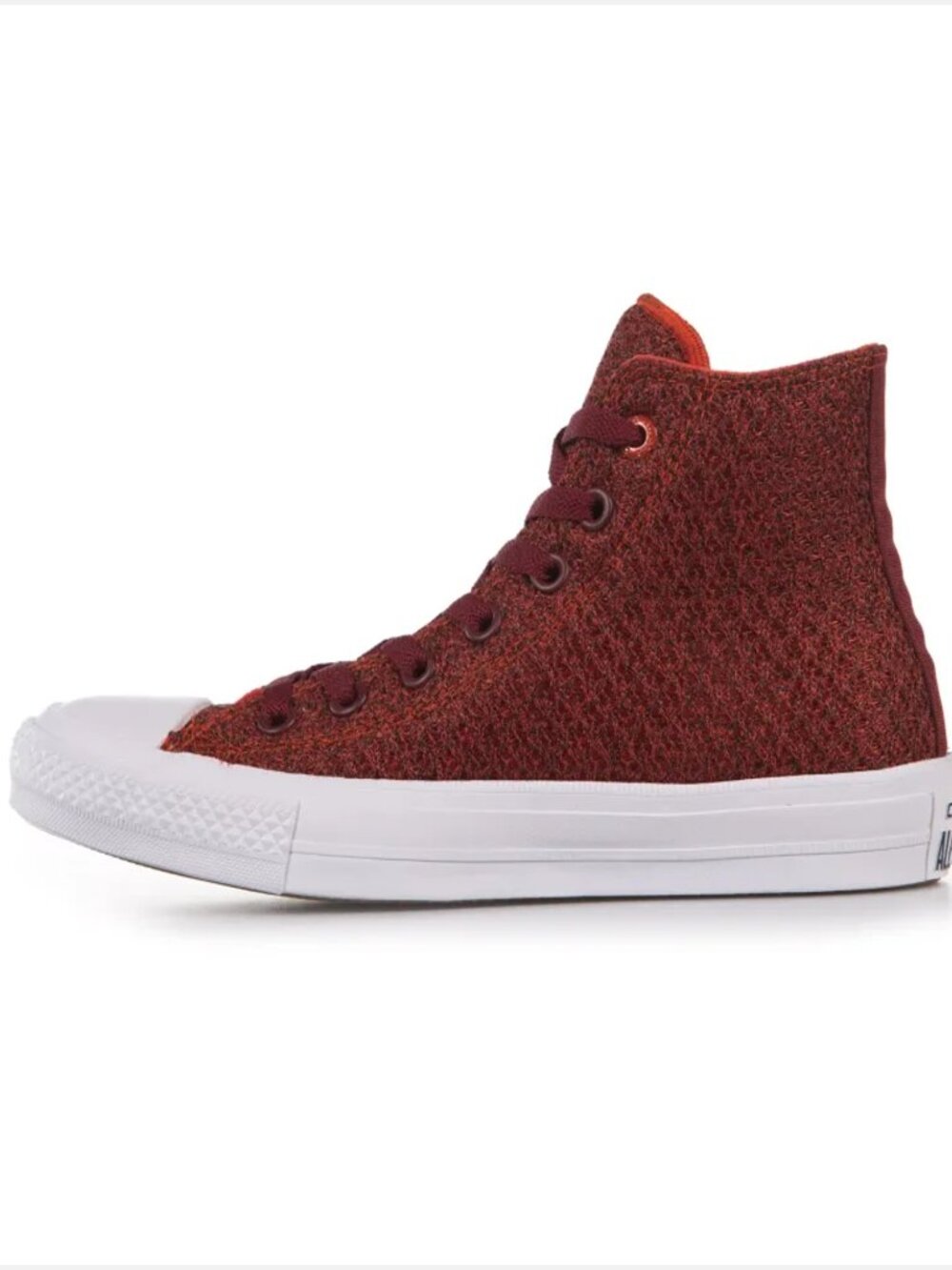 Converse All Star Chuck Taylor II Hi-Top Red White Mesh Sneakers Unisex Wo 8.5